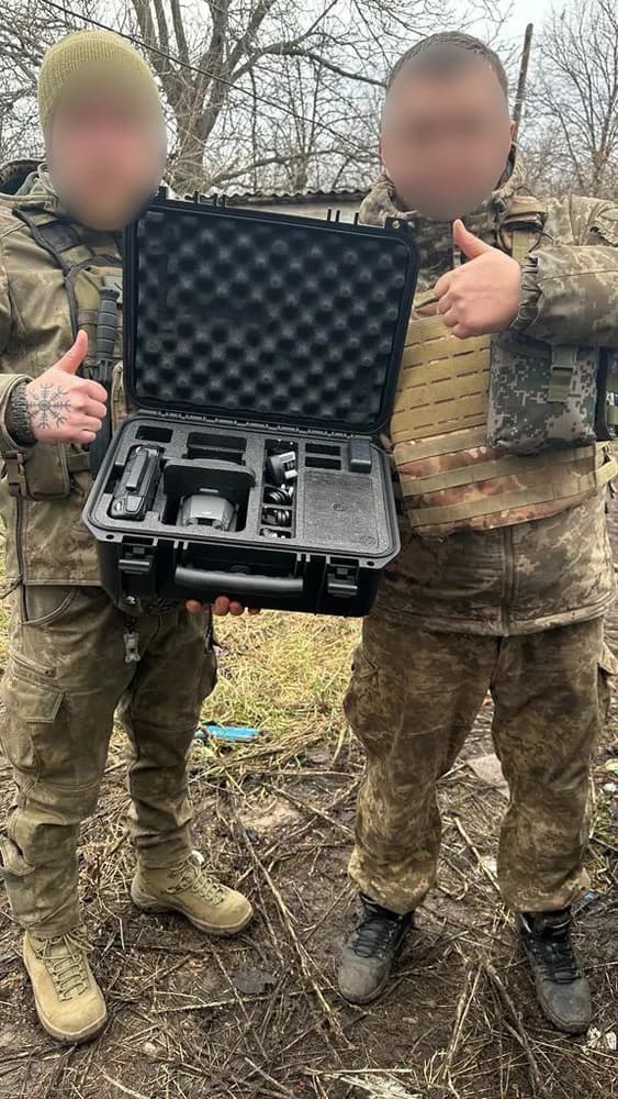 Drone operator training run by Dignitas