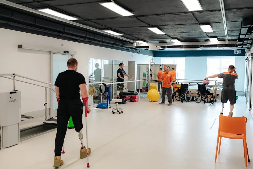 Rehabilitation at the Superhumans Center in Lviv