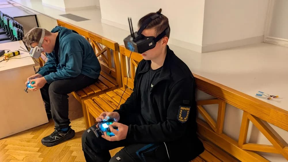 A Dignitas Ukraine training programme in session