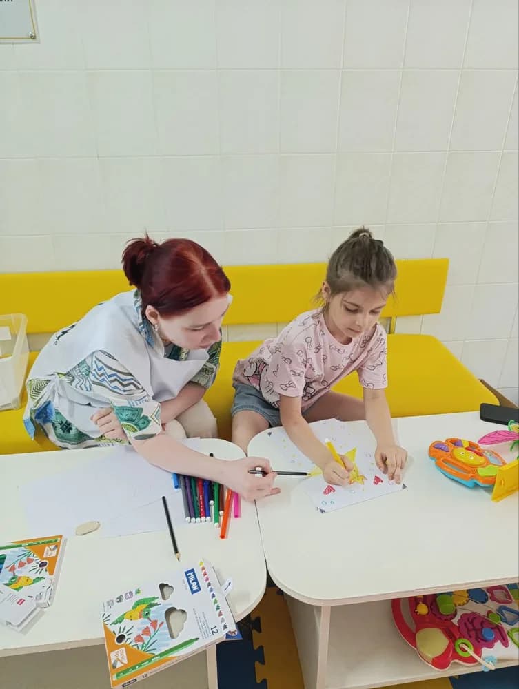 Children taking part in a Phoenix Center programme