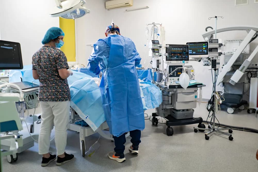 A neurosurgery department supported by Tabletochki